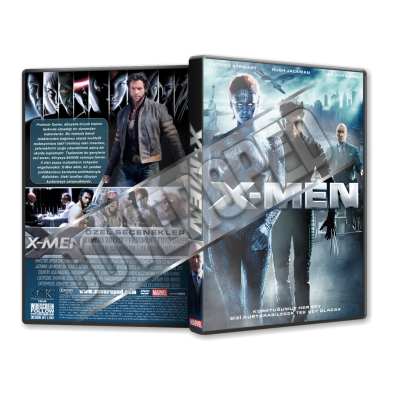 Xmen 2000 Türkçe Dvd Cover Tasarımı